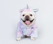 Unicorn Tie-Dyed Pet Coat